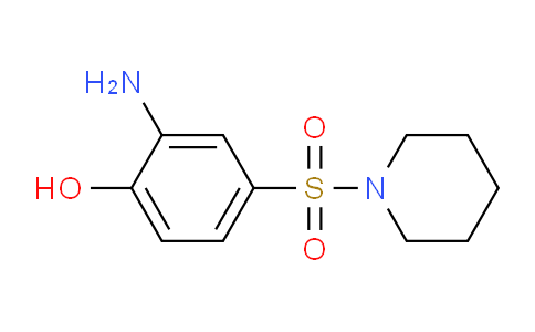 CAS No. 24962-73-0, 2-Amino-4-(piperidin-1-ylsulfonyl)phenol