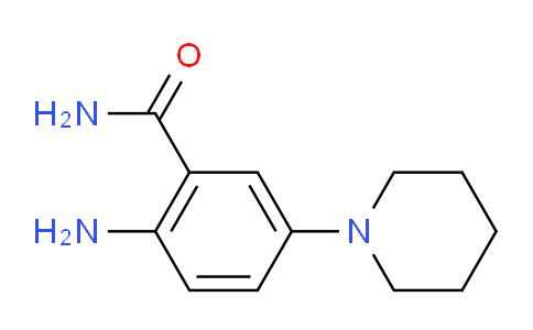 CAS No. 314768-97-3, 2-Amino-5-(piperidin-1-yl)benzamide