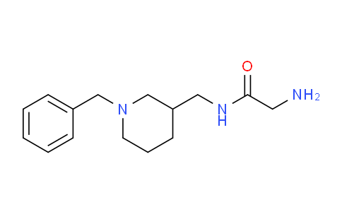 CAS No. 1353961-15-5, 2-Amino-N-((1-benzylpiperidin-3-yl)methyl)acetamide