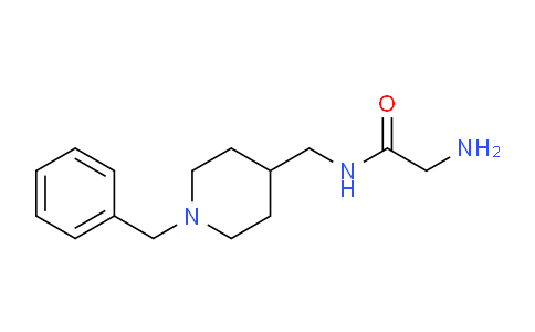 CAS No. 757236-90-1, 2-Amino-N-((1-benzylpiperidin-4-yl)methyl)acetamide