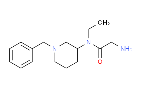 CAS No. 1353957-61-5, 2-Amino-N-(1-benzylpiperidin-3-yl)-N-ethylacetamide