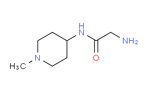 CAS No. 1096841-08-5, 2-Amino-N-(1-methylpiperidin-4-yl)acetamide