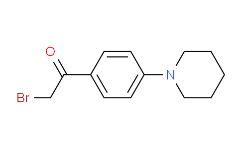 CAS No. 210832-84-1, 2-Bromo-1-(4-(piperidin-1-yl)phenyl)ethanone