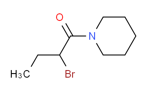 CAS No. 54261-07-3, 2-Bromo-1-(piperidin-1-yl)butan-1-one