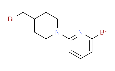 CAS No. 1353978-19-4, 2-Bromo-6-(4-(bromomethyl)piperidin-1-yl)pyridine