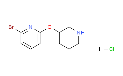 CAS No. 1159816-30-4, 2-Bromo-6-(piperidin-3-yloxy)pyridine hydrochloride