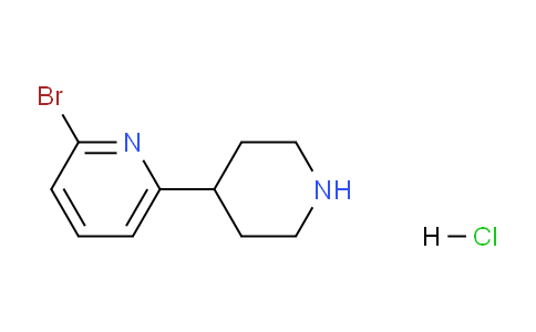 CAS No. 1951440-10-0, 2-Bromo-6-(piperidin-4-yl)pyridine hydrochloride