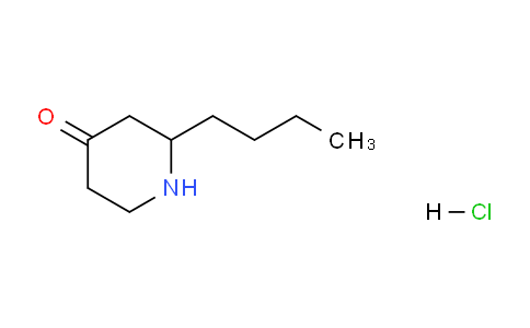 CAS No. 1260815-38-0, 2-Butylpiperidin-4-one hydrochloride