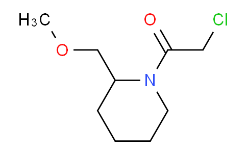 CAS No. 1353962-80-7, 2-Chloro-1-(2-(methoxymethyl)piperidin-1-yl)ethanone