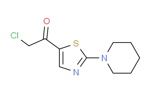 CAS No. 790271-19-1, 2-Chloro-1-(2-(piperidin-1-yl)thiazol-5-yl)ethanone