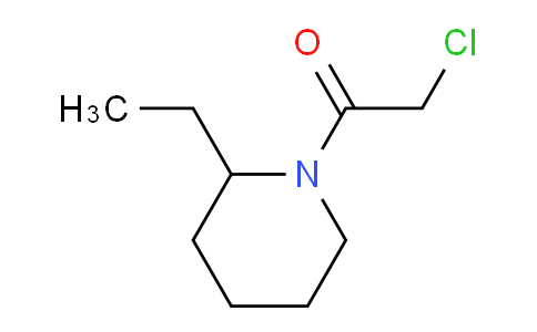 CAS No. 76395-72-7, 2-Chloro-1-(2-ethylpiperidin-1-yl)ethanone