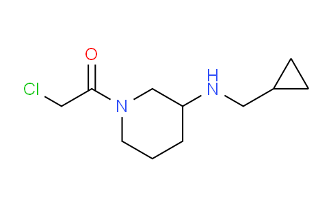 CAS No. 1353988-93-8, 2-Chloro-1-(3-((cyclopropylmethyl)amino)piperidin-1-yl)ethanone