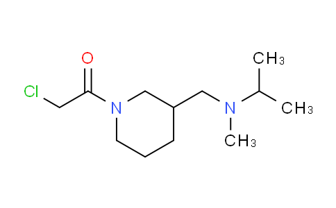 CAS No. 1353966-28-5, 2-Chloro-1-(3-((isopropyl(methyl)amino)methyl)piperidin-1-yl)ethanone