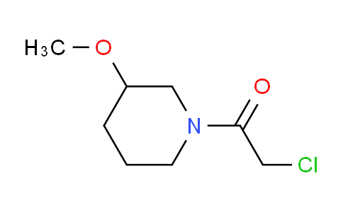 CAS No. 1353970-89-4, 2-Chloro-1-(3-methoxypiperidin-1-yl)ethanone