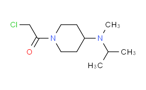 CAS No. 1353964-28-9, 2-Chloro-1-(4-(isopropyl(methyl)amino)piperidin-1-yl)ethanone
