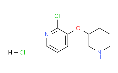CAS No. 1185304-28-2, 2-Chloro-3-(piperidin-3-yloxy)pyridine hydrochloride