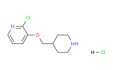 CAS No. 1185298-34-3, 2-Chloro-3-(piperidin-4-ylmethoxy)pyridine hydrochloride