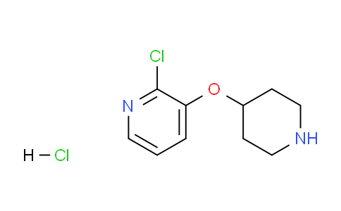 CAS No. 1185298-55-8, 2-Chloro-3-(piperidin-4-yloxy)pyridine hydrochloride