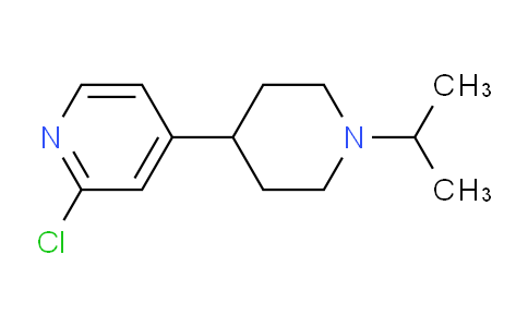 CAS No. 1316225-87-2, 2-Chloro-4-(1-isopropylpiperidin-4-yl)pyridine