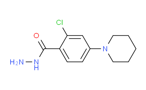 CAS No. 952183-28-7, 2-Chloro-4-(piperidin-1-yl)benzohydrazide