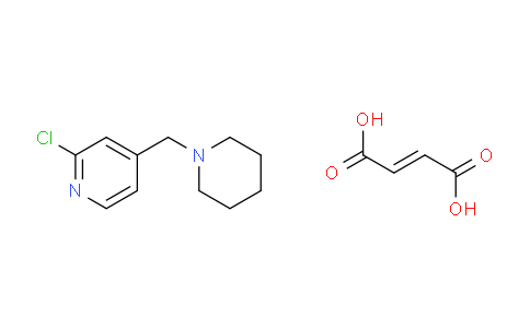 CAS No. 406484-55-7, 2-Chloro-4-(piperidin-1-ylmethyl)pyridine fumarate