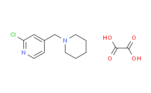 CAS No. 406484-56-8, 2-Chloro-4-(piperidin-1-ylmethyl)pyridine oxalate