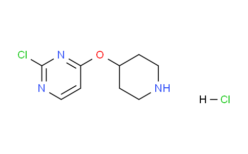 CAS No. 1208083-45-7, 2-Chloro-4-(piperidin-4-yloxy)pyrimidine hydrochloride