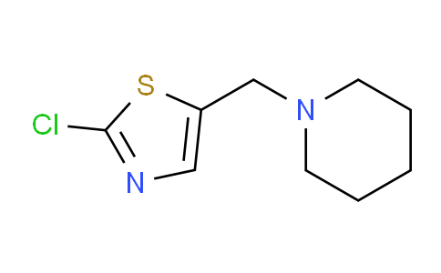 CAS No. 339104-71-1, 2-Chloro-5-(piperidin-1-ylmethyl)thiazole