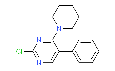 CAS No. 901303-38-6, 2-Chloro-5-phenyl-4-(piperidin-1-yl)pyrimidine