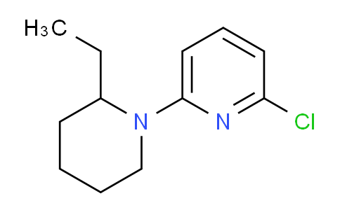 CAS No. 1219982-11-2, 2-Chloro-6-(2-ethylpiperidin-1-yl)pyridine