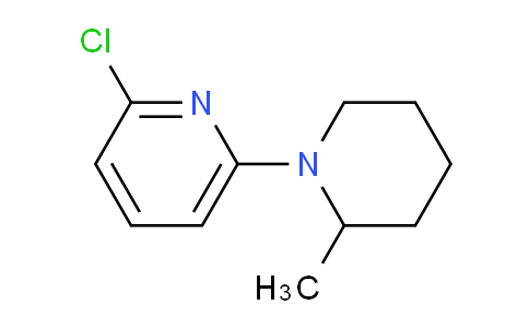 CAS No. 1220030-98-7, 2-Chloro-6-(2-methylpiperidin-1-yl)pyridine