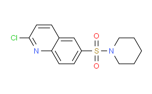 CAS No. 1155915-46-0, 2-Chloro-6-(piperidin-1-ylsulfonyl)quinoline