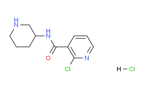 CAS No. 1353972-64-1, 2-Chloro-N-(piperidin-3-yl)nicotinamide hydrochloride