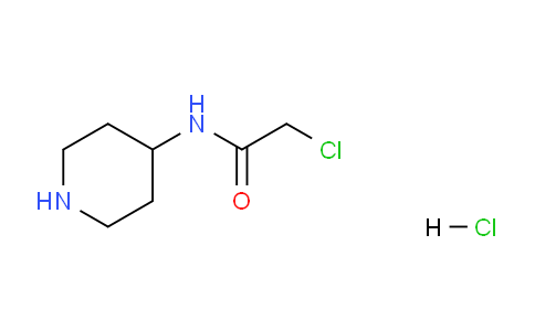 CAS No. 1220020-54-1, 2-Chloro-N-(piperidin-4-yl)acetamide hydrochloride