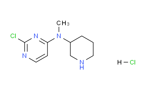 CAS No. 1289385-18-7, 2-Chloro-N-methyl-N-(piperidin-3-yl)pyrimidin-4-amine hydrochloride
