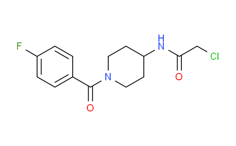 CAS No. 1146080-22-9, 2-Chloro-N-[1-(4-fluoro-benzoyl)-piperidin-4-yl]-acetamide