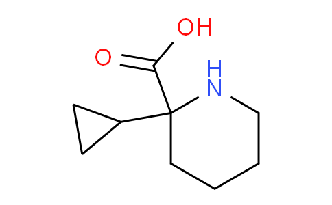 CAS No. 1707364-95-1, 2-Cyclopropylpiperidine-2-carboxylic acid