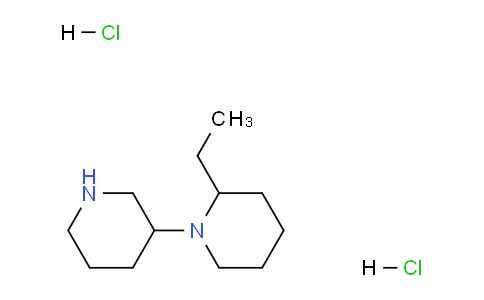 CAS No. 1219979-54-0, 2-Ethyl-1,3'-bipiperidine dihydrochloride