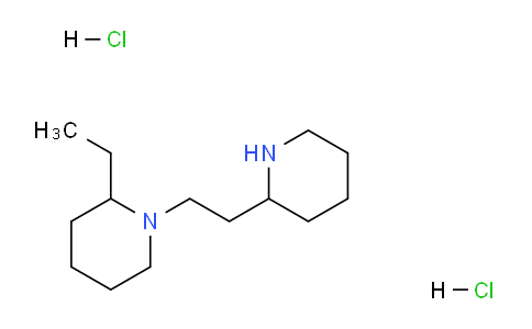 CAS No. 1219964-00-7, 2-Ethyl-1-(2-(piperidin-2-yl)ethyl)piperidine dihydrochloride