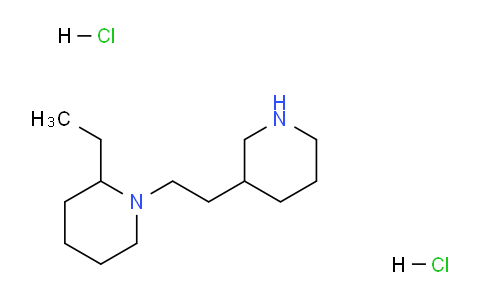 CAS No. 1219981-07-3, 2-Ethyl-1-(2-(piperidin-3-yl)ethyl)piperidine dihydrochloride
