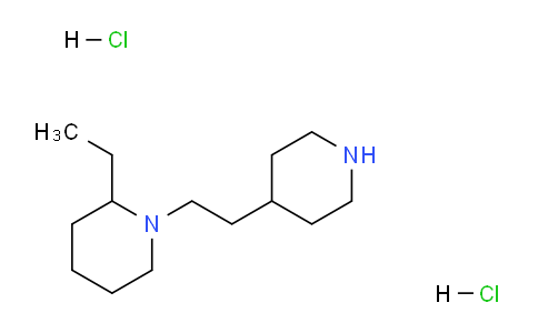 CAS No. 1219981-29-9, 2-Ethyl-1-(2-(piperidin-4-yl)ethyl)piperidine dihydrochloride
