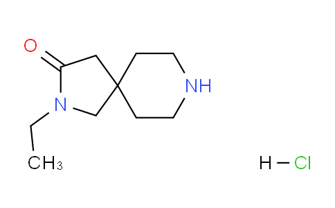 CAS No. 1380300-34-4, 2-Ethyl-2,8-diazaspiro[4.5]decan-3-one hydrochloride