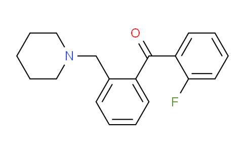 MC636162 | 898773-48-3 | 2-Fluoro-2'-piperidinomethyl benzophenone