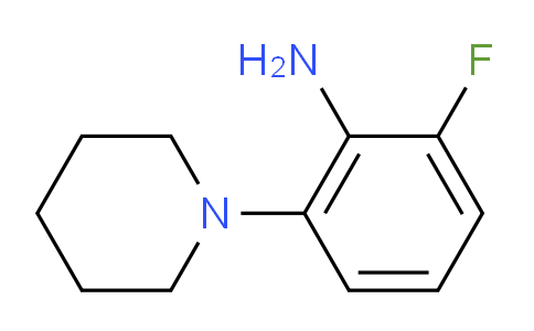 CAS No. 1184570-26-0, 2-Fluoro-6-(piperidin-1-yl)aniline