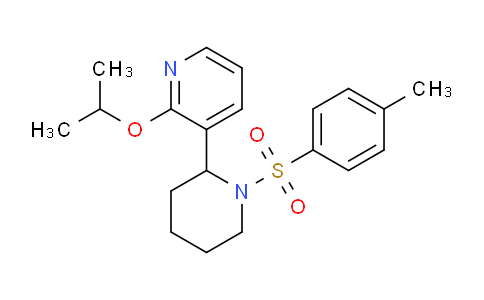 CAS No. 1352494-71-3, 2-Isopropoxy-3-(1-tosylpiperidin-2-yl)pyridine