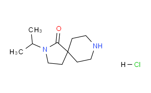 CAS No. 1187173-33-6, 2-Isopropyl-2,8-diazaspiro[4.5]decan-1-one hydrochloride