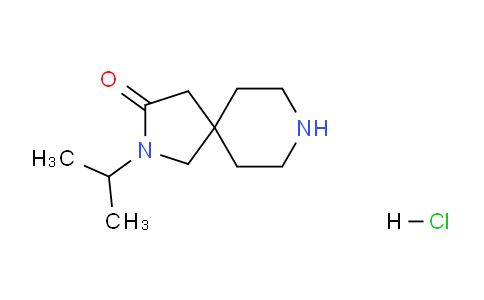 CAS No. 1380300-45-7, 2-Isopropyl-2,8-diazaspiro[4.5]decan-3-one hydrochloride