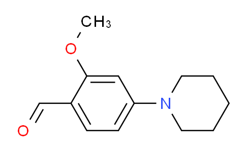 CAS No. 876710-40-6, 2-Methoxy-4-(piperidin-1-yl)benzaldehyde