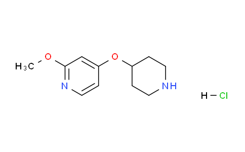 CAS No. 1707358-63-1, 2-Methoxy-4-(piperidin-4-yloxy)pyridine hydrochloride