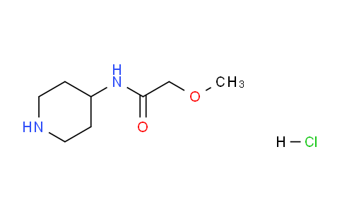 CAS No. 1170286-82-4, 2-Methoxy-N-(piperidin-4-yl)acetamide hydrochloride